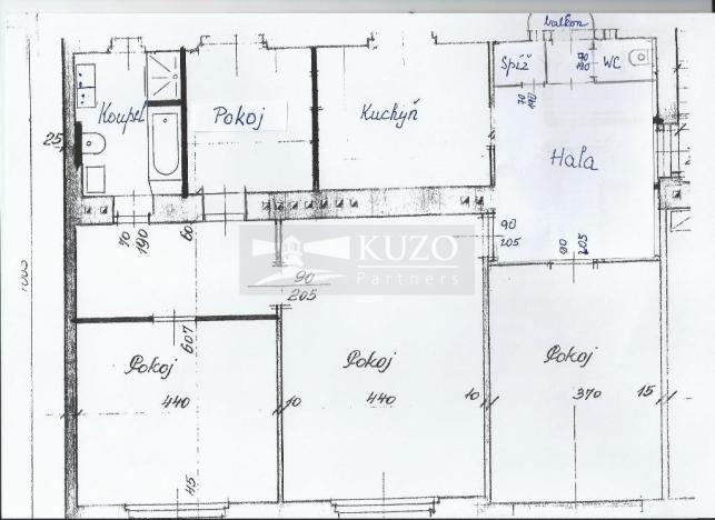 Pronájem bytu 4+1, Praha, Na Březince, 120 m2