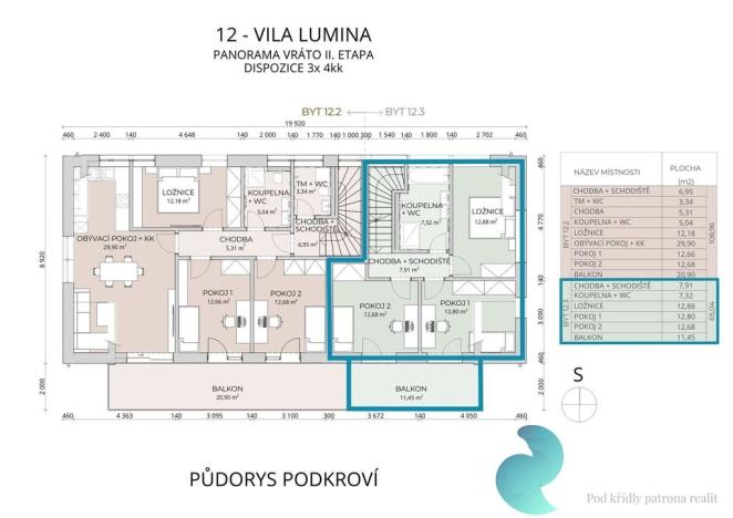 Prodej bytu 4+kk, České Budějovice, Radniční, 99 m2