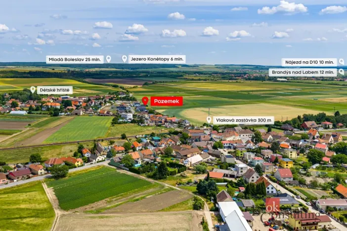 Prodej pozemku pro bydlení, Nedomice, 827 m2
