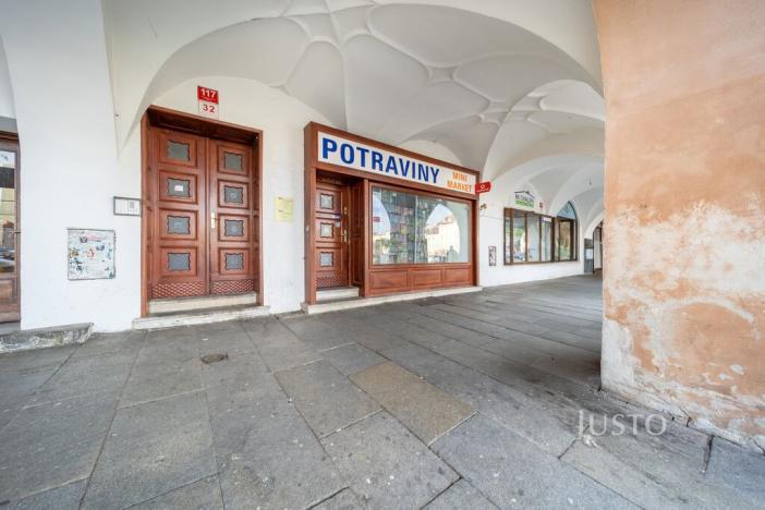 Prodej obchodního prostoru, České Budějovice - České Budějovice 1, nám. Přemysla Otakara II., 301 m2