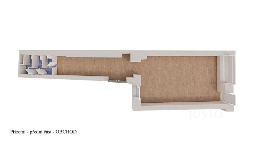 Prodej obchodního prostoru, České Budějovice - České Budějovice 1, nám. Přemysla Otakara II., 301 m2