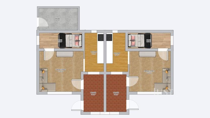 Prodej chaty, Nišovice, 60 m2