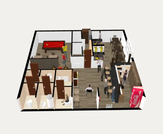 Prodej restaurace, Ústí nad Labem, Pod Parkem, 82 m2