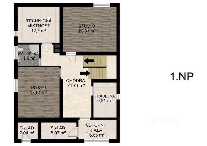 Prodej rodinného domu, Písek, Nová, 276 m2