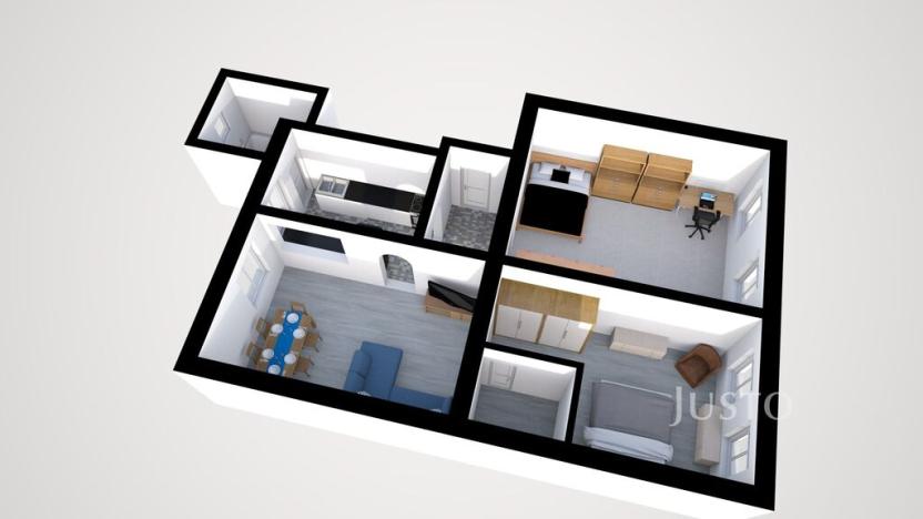 Prodej bytu 3+kk, Písek, Jeronýmova, 83 m2