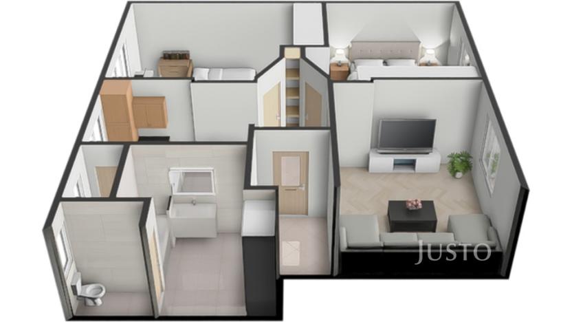 Prodej bytu 3+1, Písek, Za Pazdernou, 74 m2