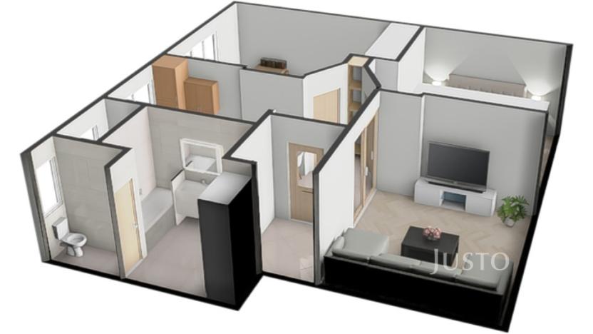 Prodej bytu 3+1, Písek, Za Pazdernou, 74 m2