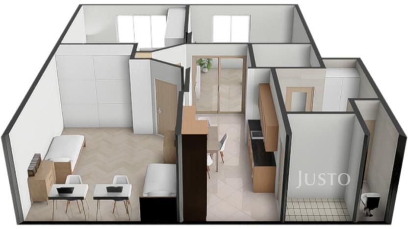 Prodej bytu 3+1, Písek, Za Pazdernou, 74 m2