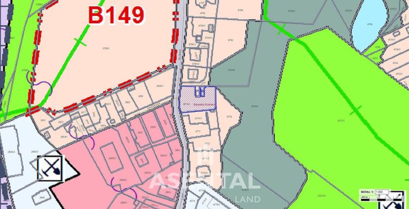 Prodej pozemku, Ostrava - Slezská Ostrava, Na Jánské, 1303 m2