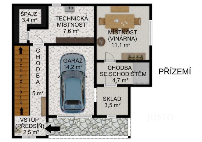 Prodej rodinného domu, Písek, Ke Střelnici, 214 m2