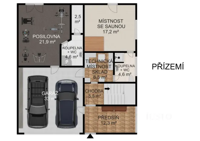Prodej rodinného domu, Písek, Ke Střelnici, 322 m2