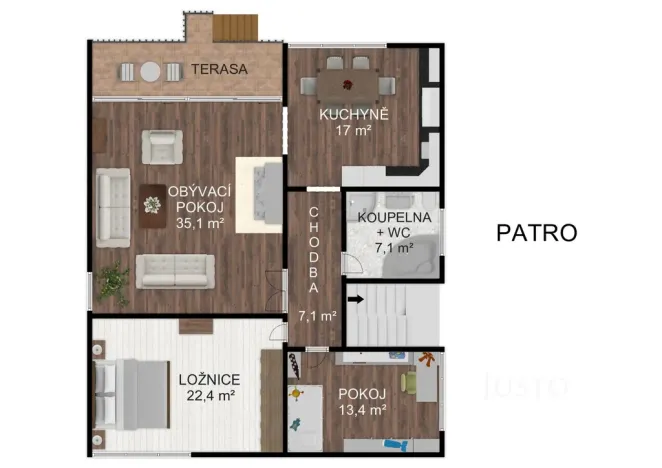Prodej rodinného domu, Písek, Ke Střelnici, 322 m2