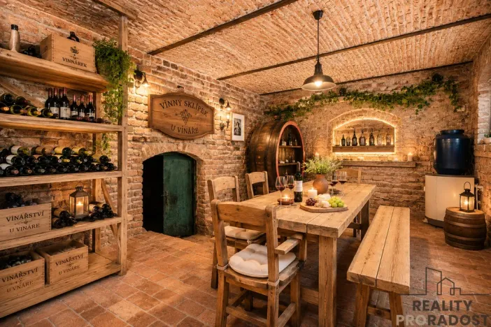 Prodej vinného sklepa, Mikulčice, 65 m2
