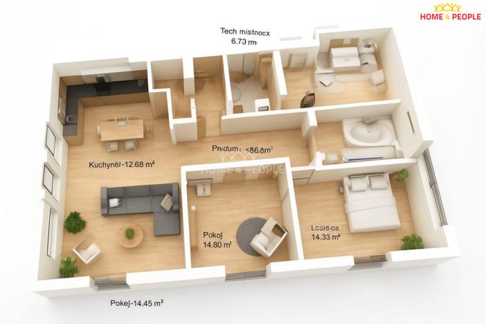 Prodej rodinného domu, Ouběnice, 123 m2