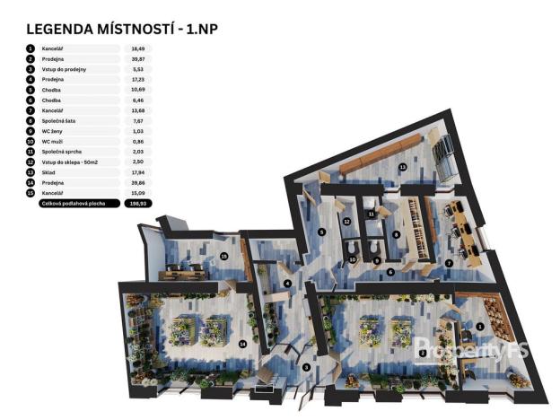 Prodej komerční, Ostrava - Mariánské Hory, 28. října, 198 m2