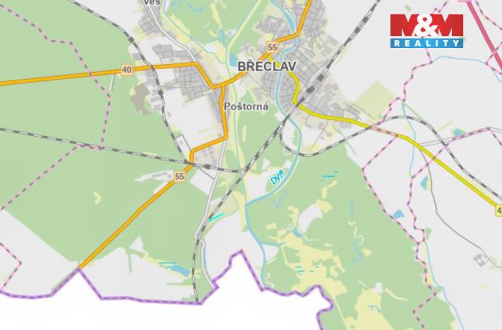 Prodej zahrady, Břeclav - Poštorná, 518 m2