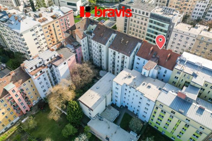 Prodej bytu 1+kk, Brno - Veveří, Bayerova, 25 m2