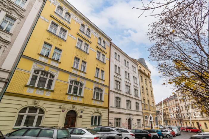 Pronájem bytu 2+kk, Praha - Žižkov, Bořivojova, 53 m2
