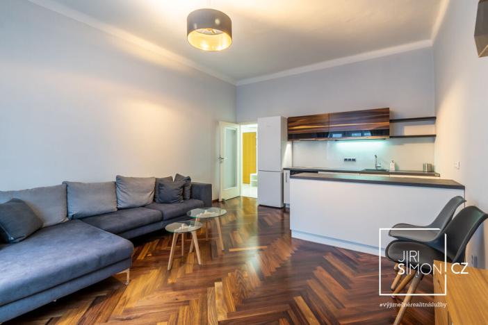 Pronájem bytu 2+kk, Praha - Žižkov, Bořivojova, 53 m2