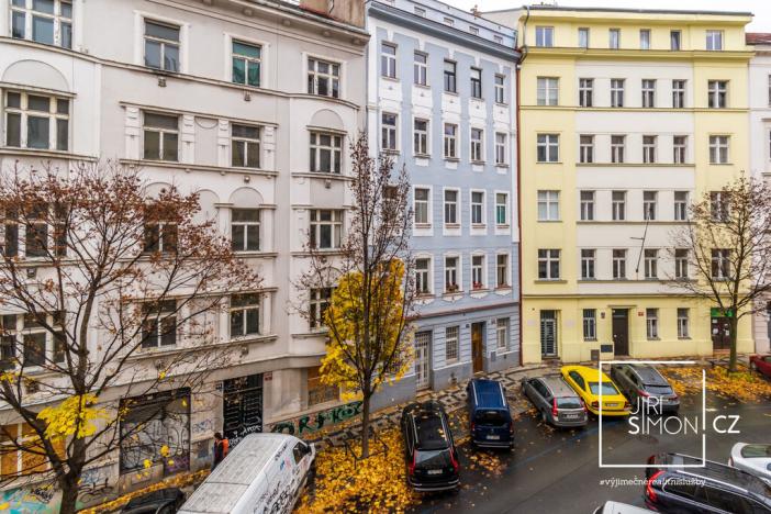 Pronájem bytu 2+kk, Praha - Žižkov, Bořivojova, 53 m2