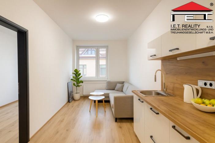 Pronájem bytu 2+kk, Brno, Slevačská, 31 m2