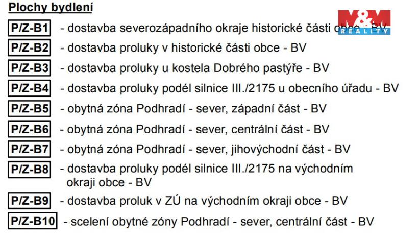 Prodej pozemku pro bydlení, Podhradí, 770 m2