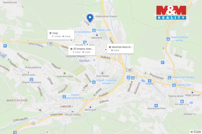 Prodej bytu 3+1, Vimperk - Vimperk II, K Rokli, 80 m2