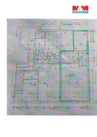 Pronájem bytu 2+kk, Ostrava - Vítkovice, Lidická, 74 m2