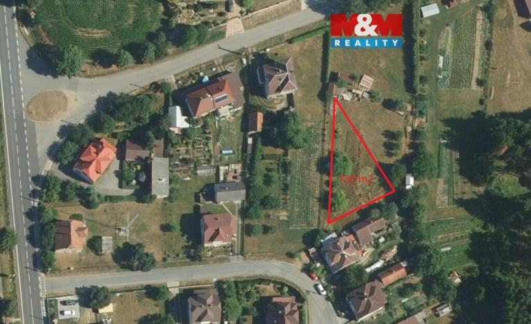 Prodej pozemku pro bydlení, Ostrov nad Oslavou, 750 m2
