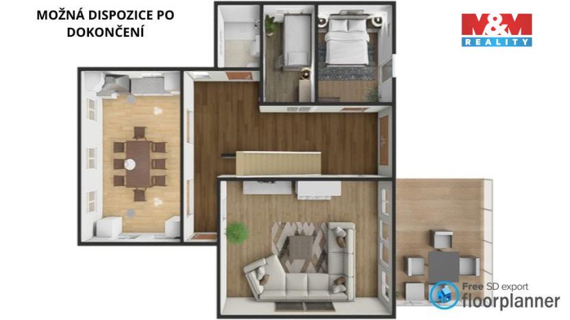 Prodej rodinného domu, Sněžné, 150 m2