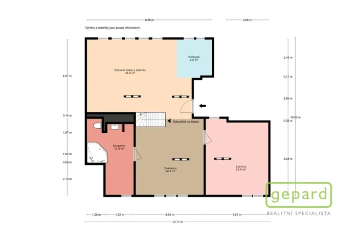Prodej bytu 2+kk, Brandýs nad Labem-Stará Boleslav - Brandýs nad Labem, Královická, 100 m2