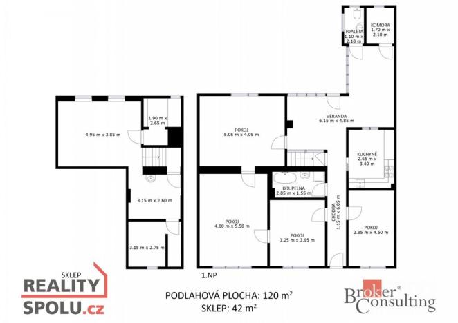 Prodej rodinného domu, Napajedla, 1. máje, 162 m2