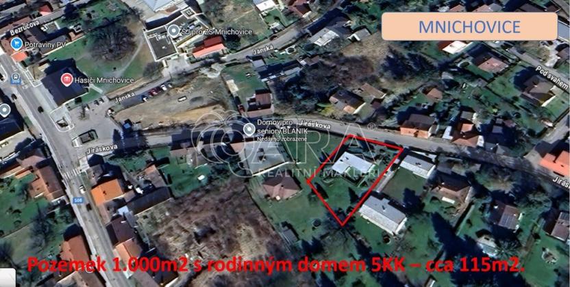 Prodej rodinného domu, Mnichovice, Jiráskova, 145 m2