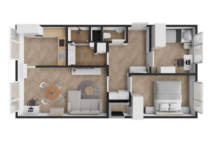 Prodej bytu 3+1, Mělník, Bezručova, 72 m2