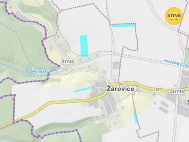 Prodej pole, Plumlov - Hamry, 13377 m2