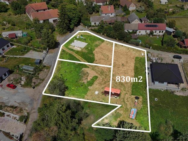 Prodej pozemku pro bydlení, Vrábče, 840 m2