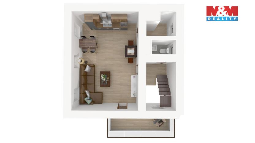 Prodej rodinného domu, Domažlice - Město, Vodní, 136 m2