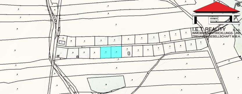 Prodej pozemku pro bydlení, Kaplice - Blansko, 1000 m2