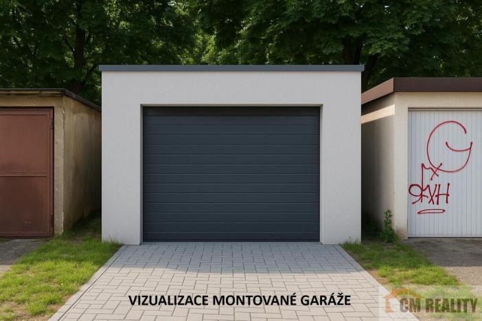Prodej garáže, Prostějov, Krokova, 18 m2