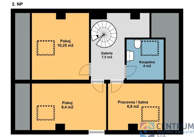 Prodej rodinného domu, Jemníky, 84 m2