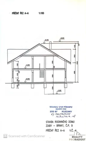 Prodej pozemku pro bydlení, Zdiby, Na Návsi, 983 m2