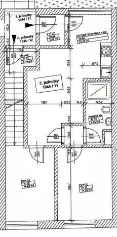 Pronájem bytu 3+kk, Praha - Břevnov, Nad motolskou nemocnicí, 54 m2