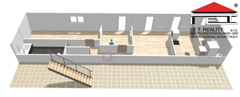 Prodej bytu 1+1, Praha - Lochkov, Cementářská, 38 m2