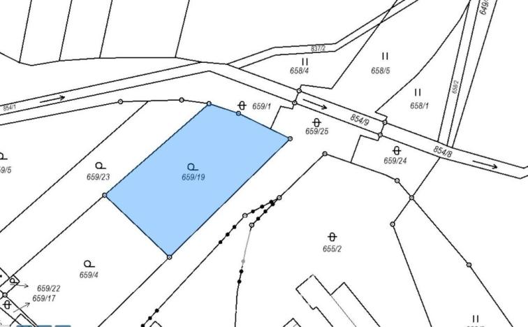 Prodej pozemku pro bydlení, Krhov, 812 m2