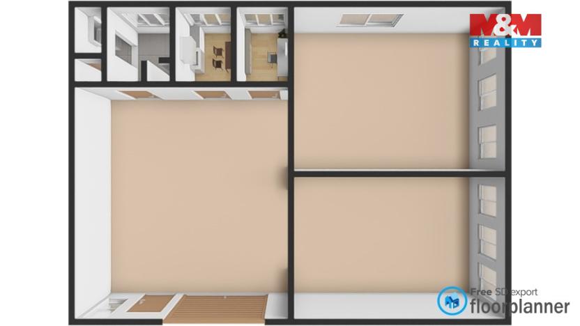 Pronájem výrobních prostor, Měřín, 454 m2