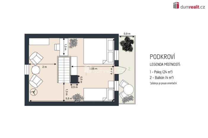 Prodej chaty, Strážkovice, 65 m2