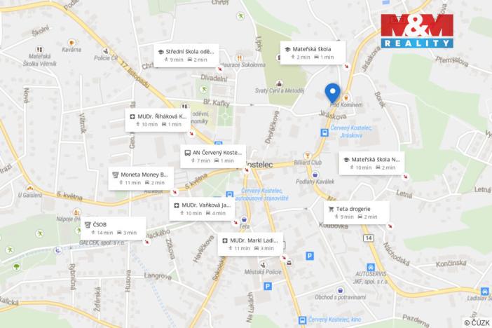 Prodej rodinného domu, Červený Kostelec, Jiráskova, 327 m2