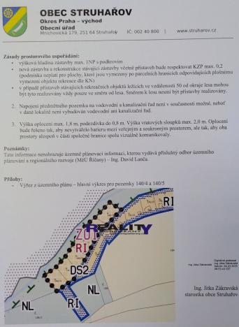 Prodej zahrady, Struhařov, V Zahradách, 397 m2