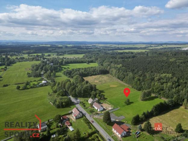 Prodej pozemku pro bydlení, Nové Město pod Smrkem, 3393 m2