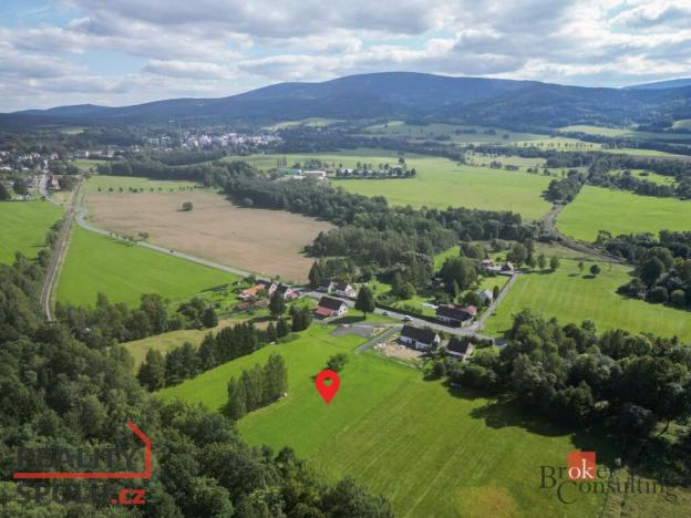 Prodej pozemku pro bydlení, Nové Město pod Smrkem, 3393 m2